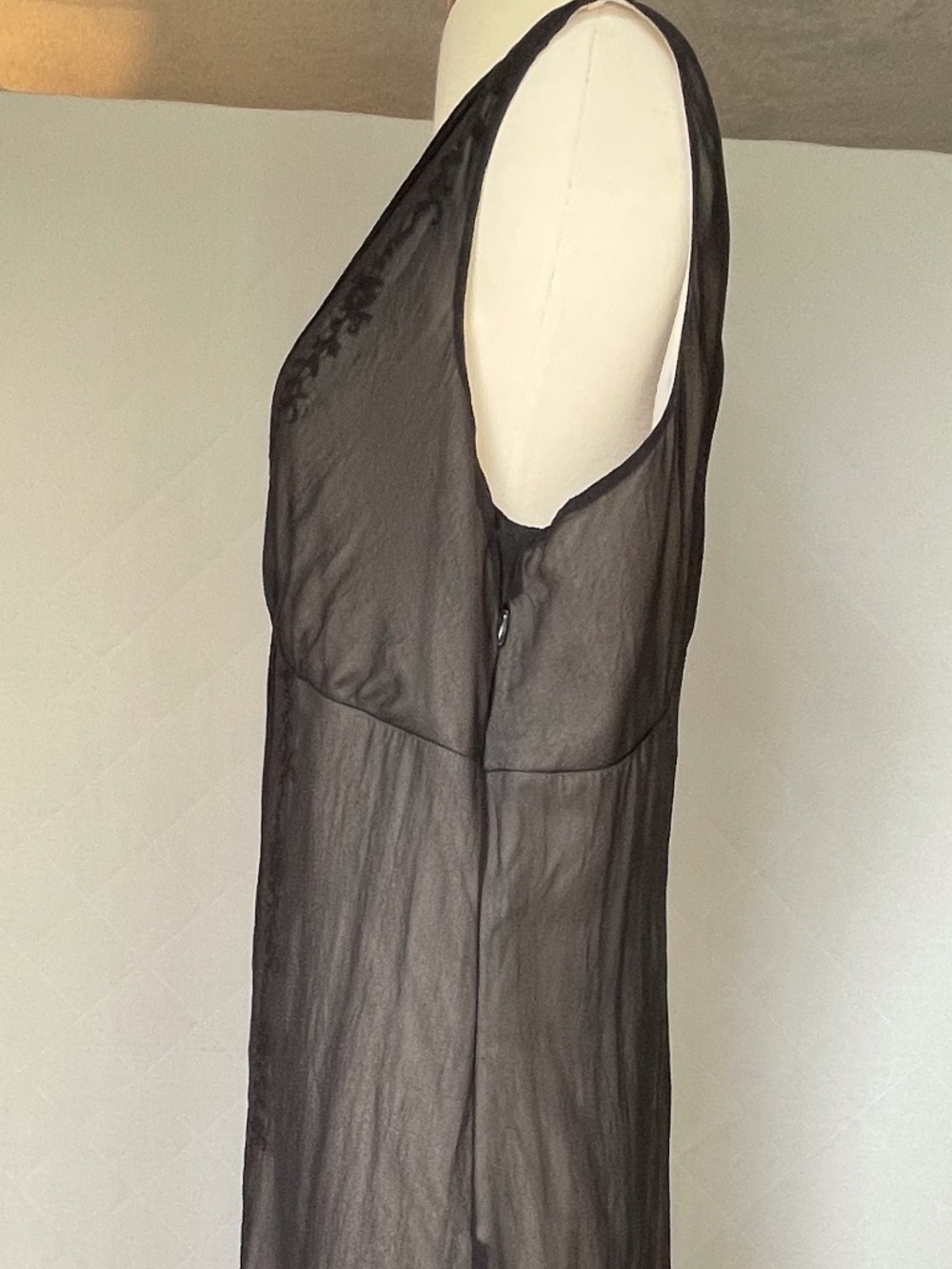 Jonathan Martin Studio Silk Slip Dress - Y2K - Size 14 - Picture 7 of 10